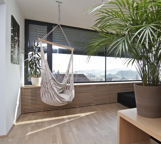 Zuhause mit Hängematte