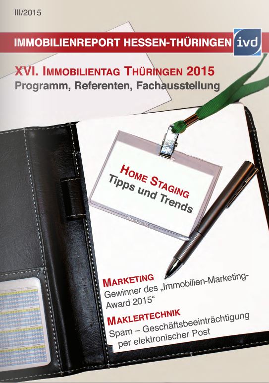 Immobilienreport Hessen-Thüringen: Spam – Geschäftsbeeinträchtigung per elektronischer Post
